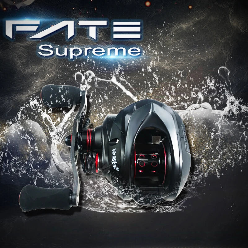 Fishing Reel 7.3:1 Max Drag 8kg Saltwater Long Casting High Speed Fishing Wheel