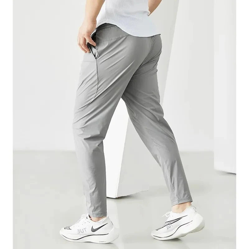 Men Running Quick Dry Thin Sweatpants