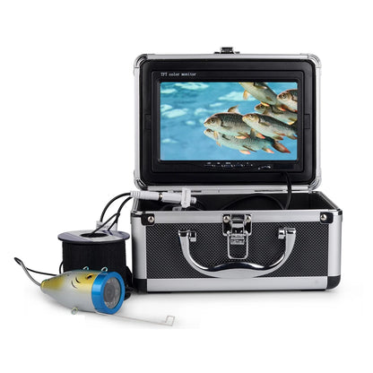 Underwater Fishing Video Camera Fish Finder with 8G TF Card SYSD 7in Monitor 30m 1080P