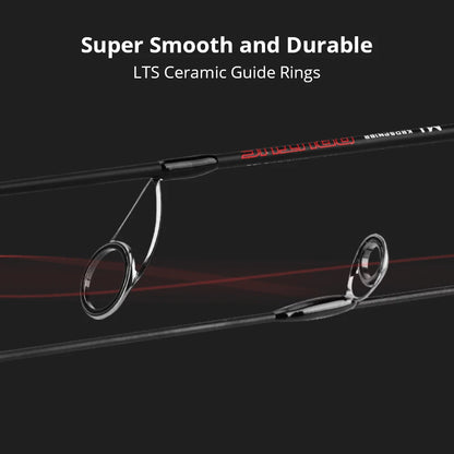 Carbon Spinning Casting Fishing Rod with 1.29m 1.86m 2.07m 2.28m Baitcasting