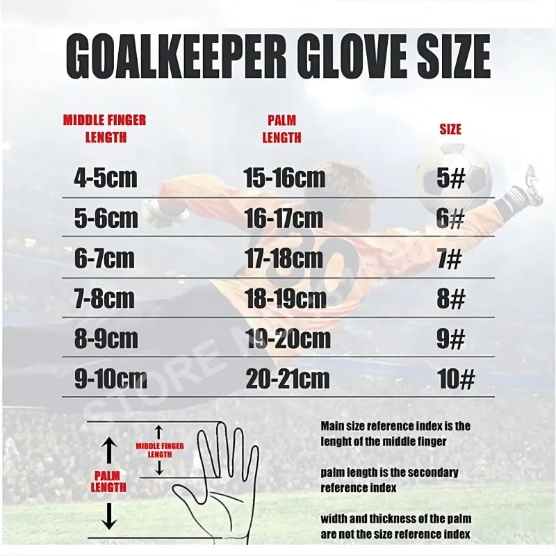Premium Durable Football Goalkeeper Gloves