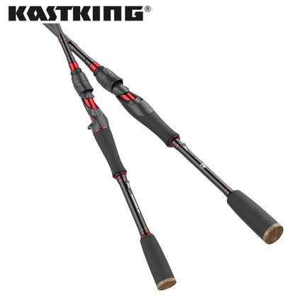 Carbon Spinning Casting Fishing Rod with 1.29m 1.86m 2.07m 2.28m Baitcasting