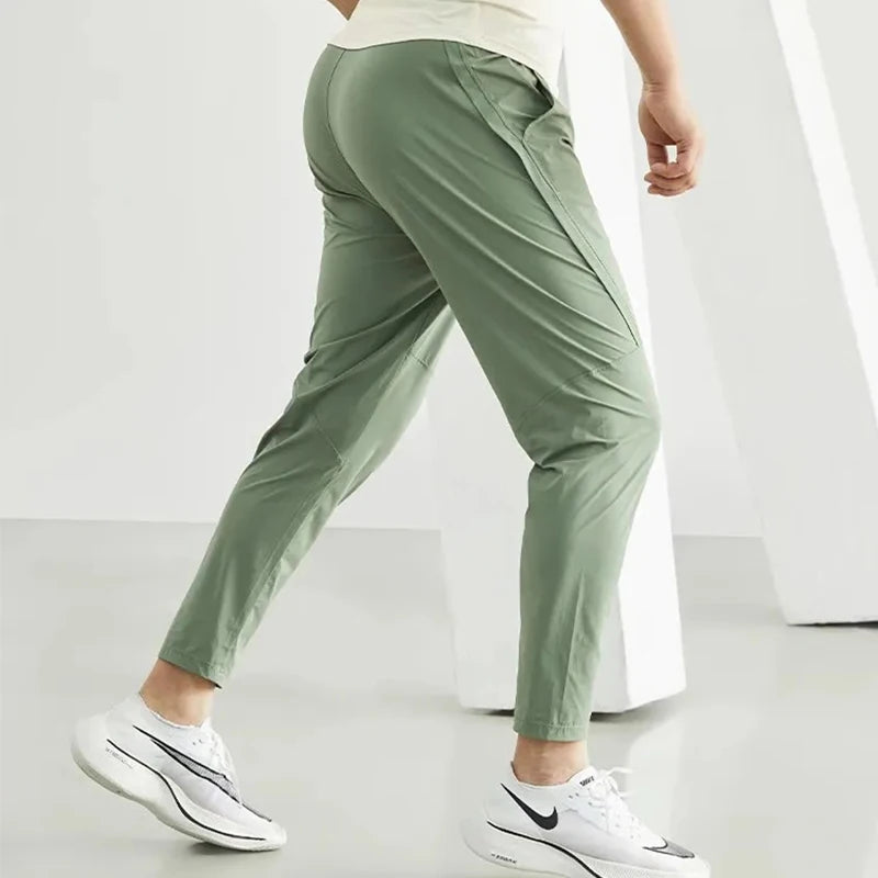 Men Running Quick Dry Thin Sweatpants