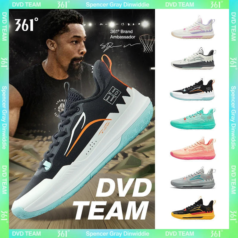 DVD Team Wear Resistant Non Slip Professional Basketball Shoes