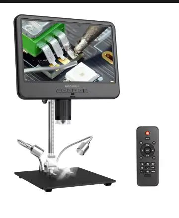 10.1 Adjustable LCD Digital Microscope for Electronics